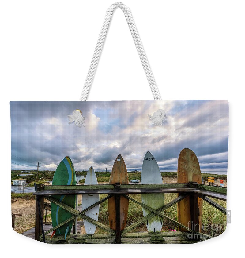 Autumn Weekender Tote Bag featuring the photograph Beach at Daybreak by Sean Mills