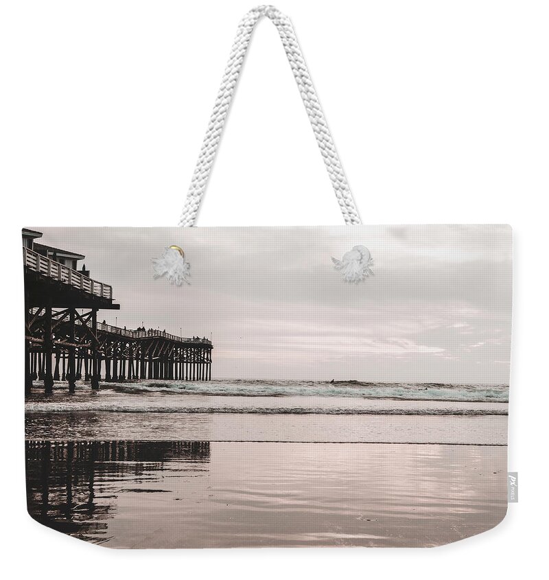 Surf Weekender Tote Bag featuring the photograph Beach Vibes 3 by Carmen Kern