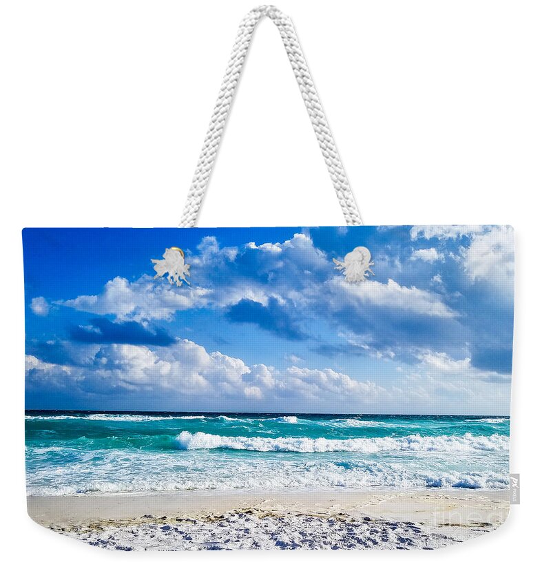 Beach Waves, Opal Beach, Pensacola Beach, Florida Weekender Tote Bag