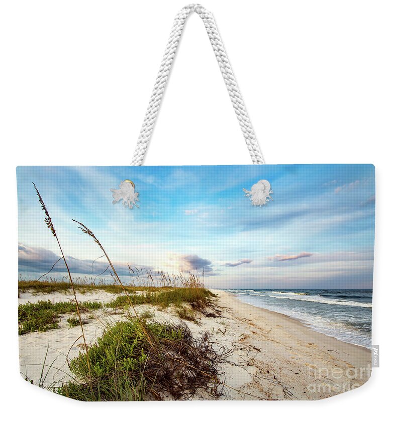 Dunes Weekender Tote Bag featuring the photograph Beachside Sand Dunes by Beachtown Views