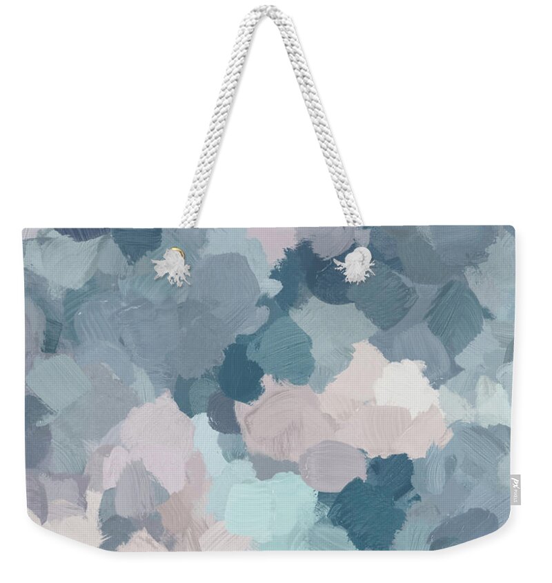 Mint Weekender Tote Bag featuring the painting Beautiful Breeze I by Rachel Elise