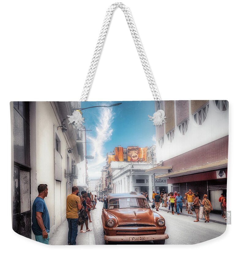 Ordinary Weekender Tote Bag featuring the photograph Beautiful people by Micah Offman