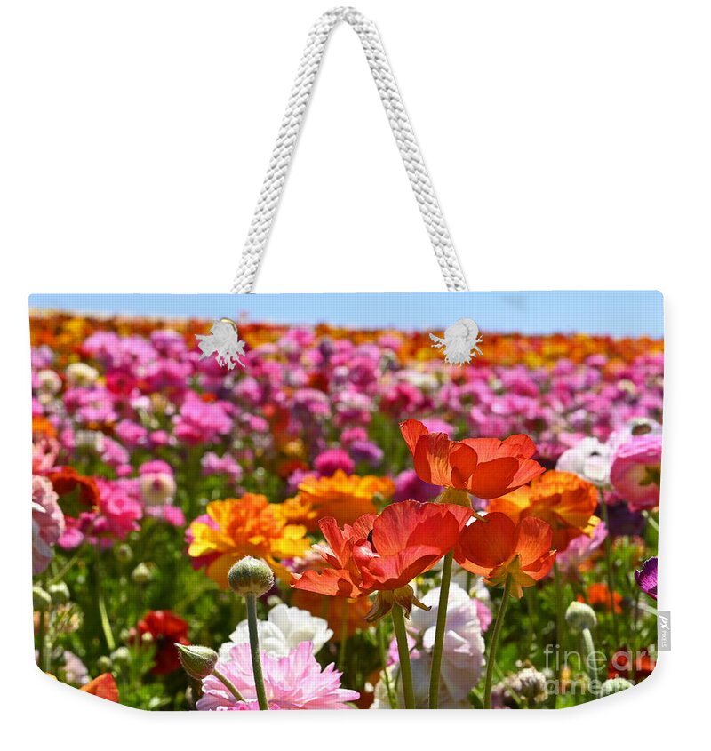 Flowers Weekender Tote Bag featuring the photograph Beautiful Spring Flowers by Rich Cruse
