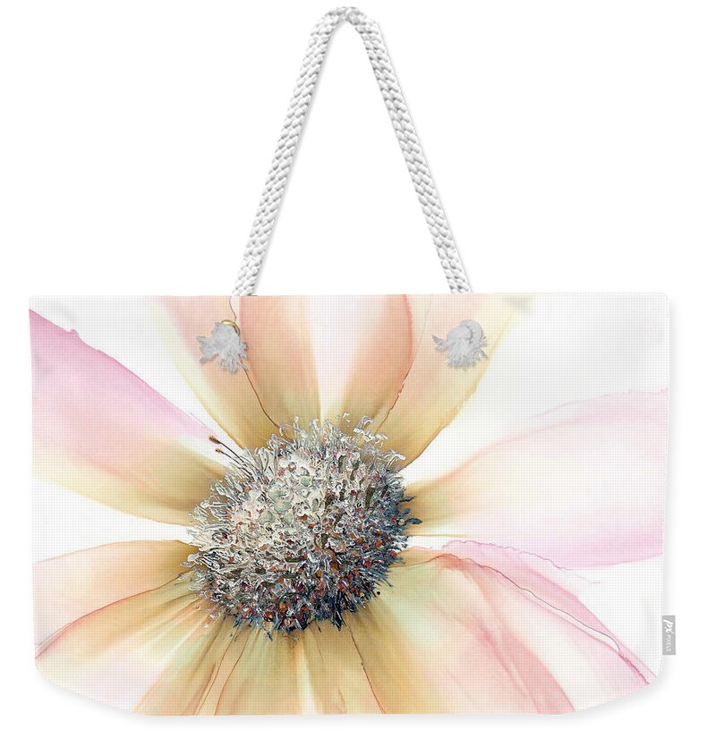Flower Weekender Tote Bag featuring the painting Beauty In Bloom by Kimberly Deene Langlois