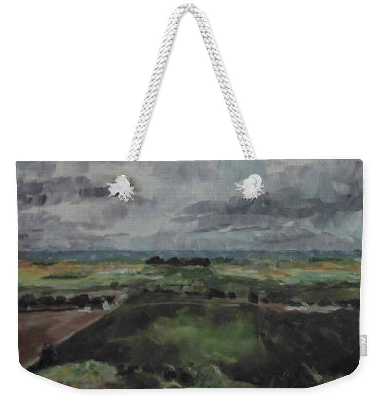 Impressionist Weekender Tote Bag featuring the painting Belgium Two by Susan Moore