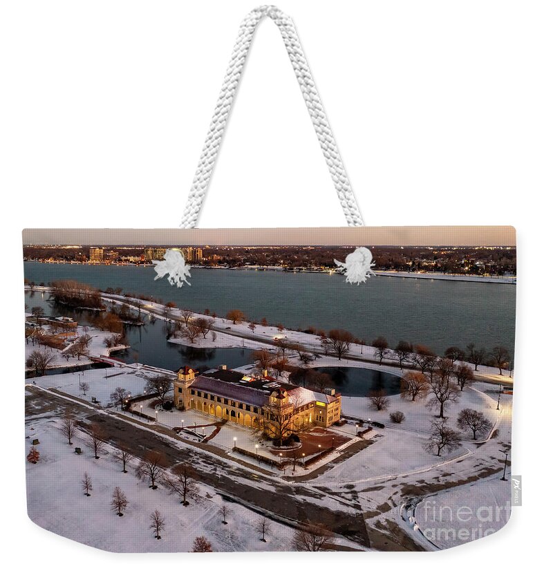 Belle Isle Casino Weekender Tote Bag featuring the photograph Belle Isle Casino by Jim West