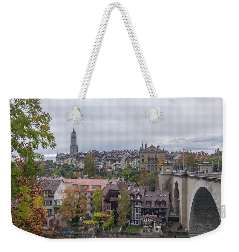 Bern Weekender Tote Bag featuring the photograph Bern in Switzerland by Rob Hemphill
