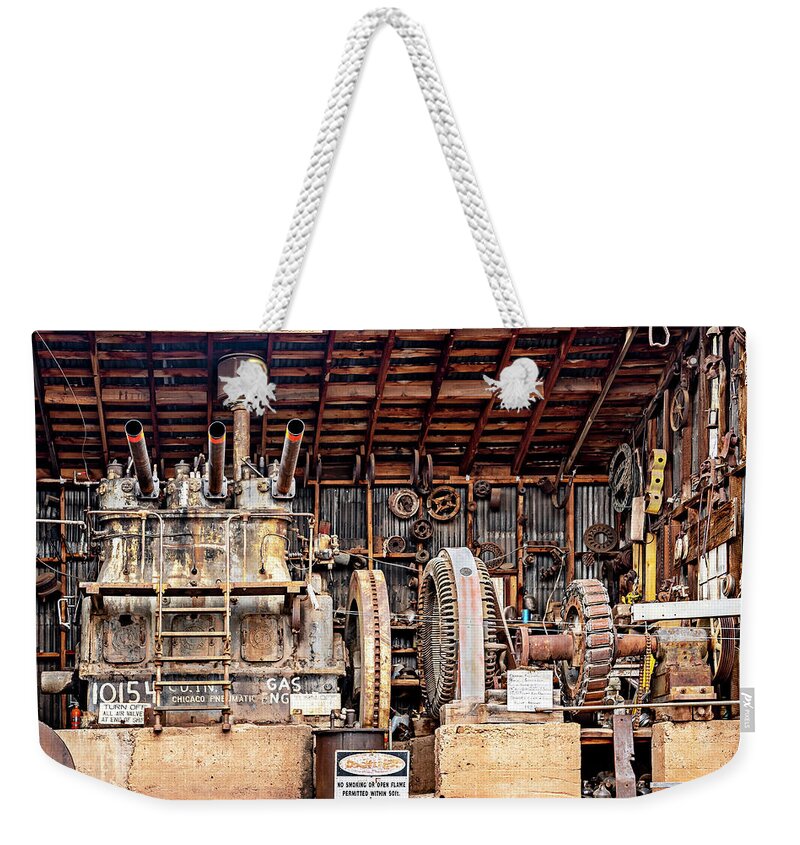  Weekender Tote Bag featuring the photograph Big Bertha by Al Judge