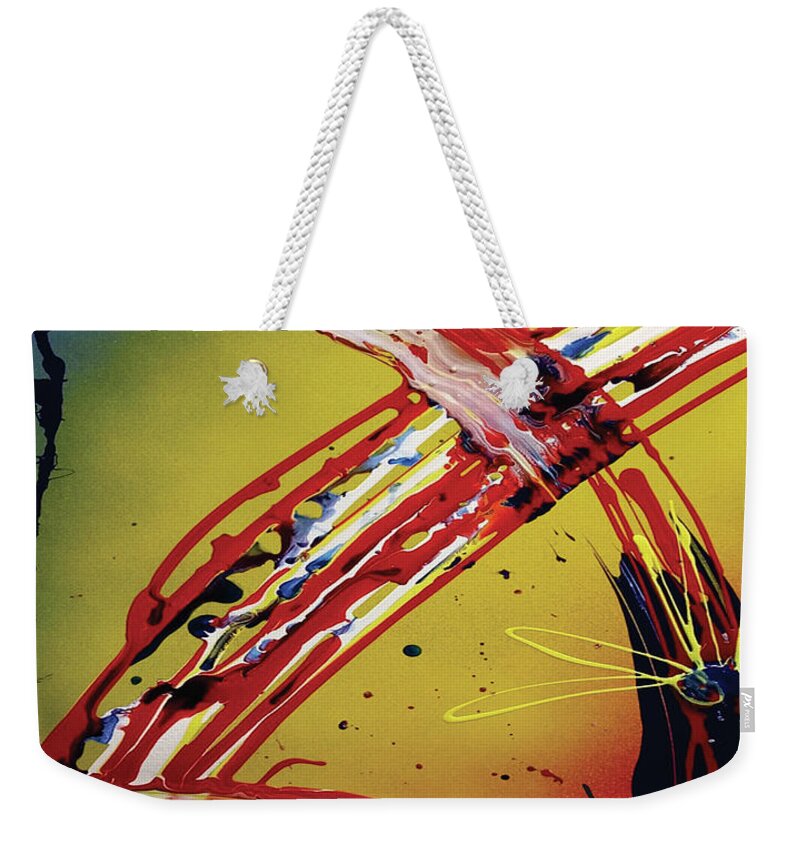  Weekender Tote Bag featuring the painting Burger king5 collection by Jimmy Williams