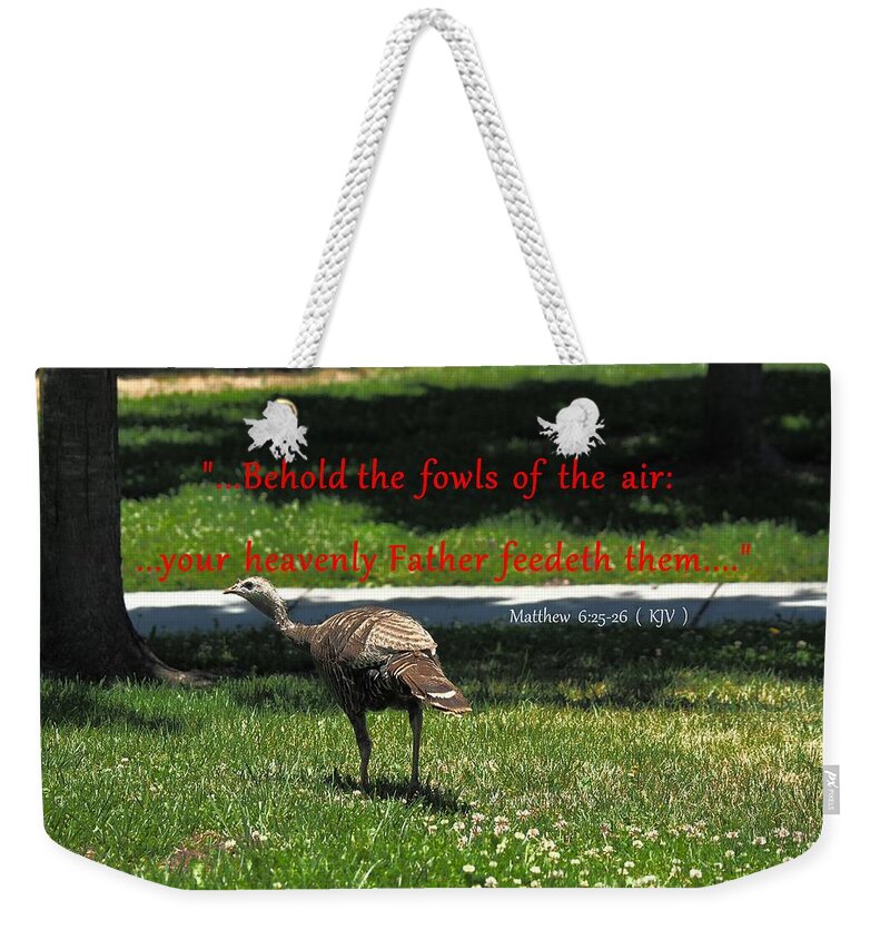 Photo Art Weekender Tote Bag featuring the photograph Blessed Assurance by Richard Thomas