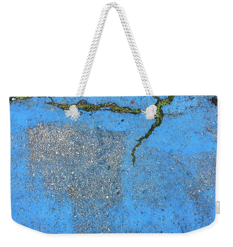 Blue Weekender Tote Bag featuring the photograph Blue Series 1-5 by J Doyne Miller