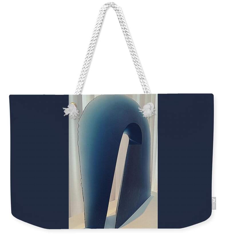 Art Weekender Tote Bag featuring the photograph Blue Wave by Lee Darnell