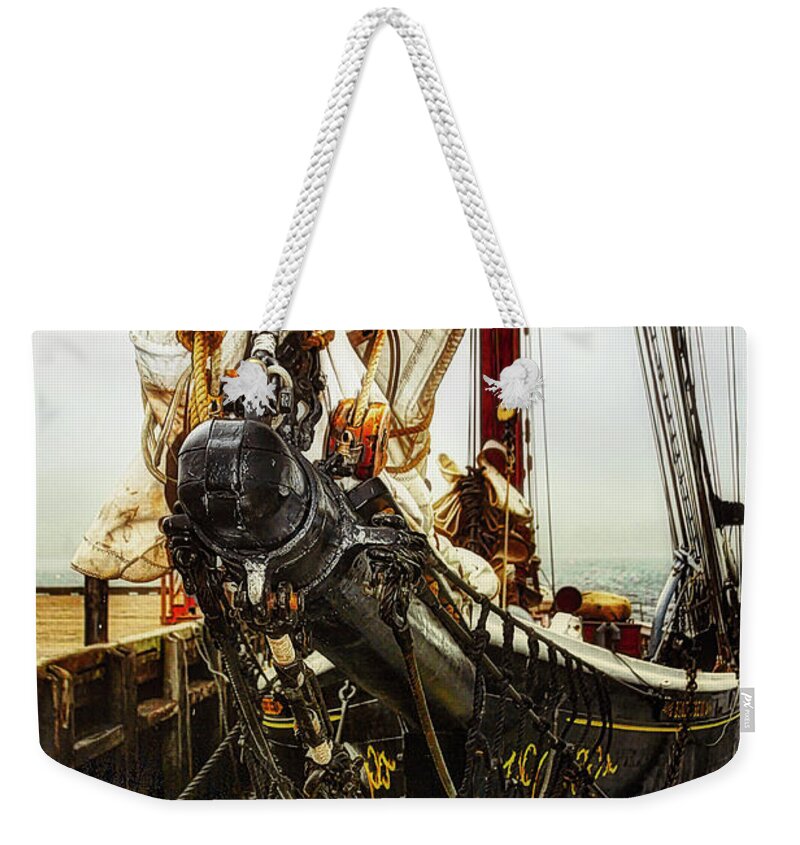 Bluenose Weekender Tote Bag featuring the photograph BlueNose II by Tatiana Travelways