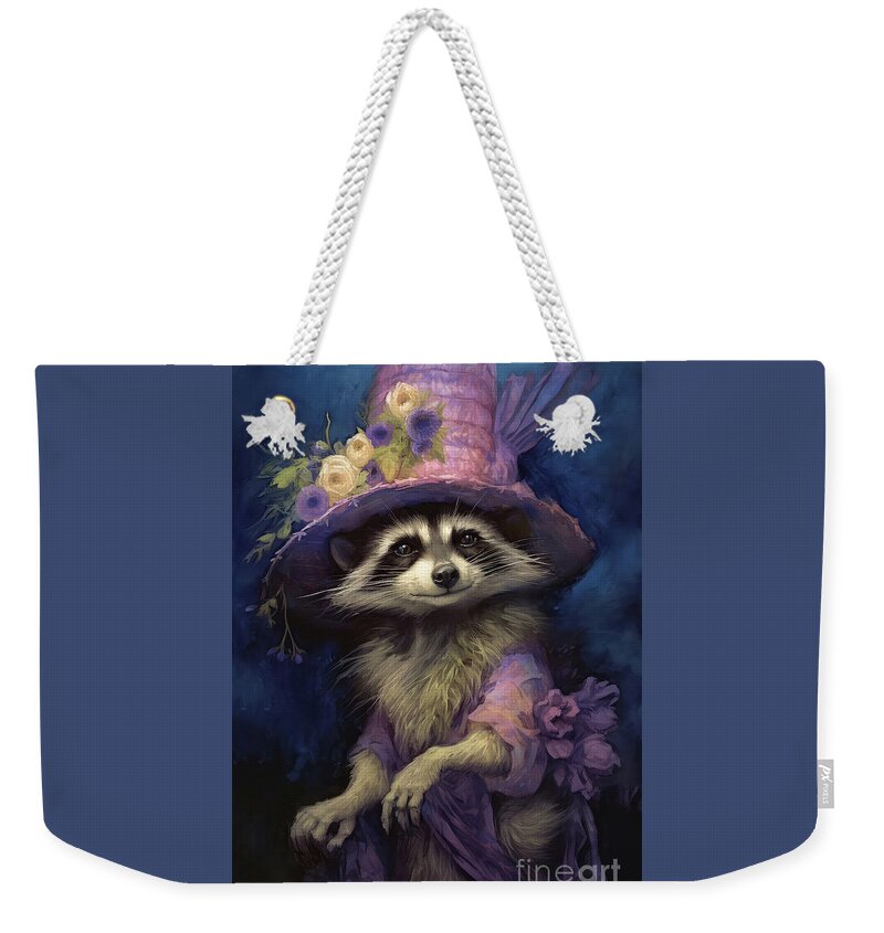Common Raccoon Weekender Tote Bags