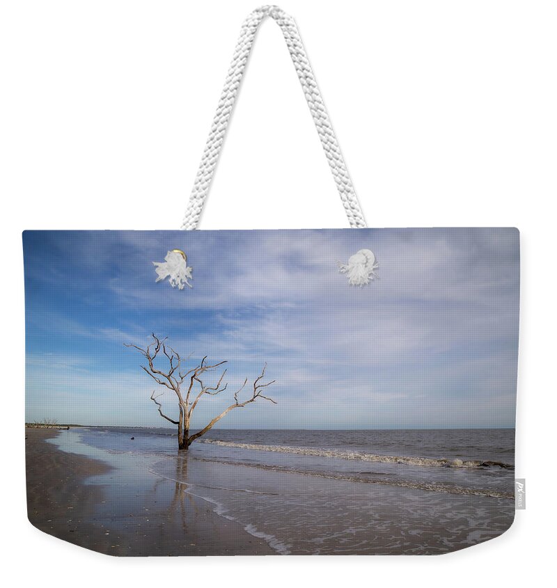 Bare Weekender Tote Bag featuring the photograph Boneyard Beach 3 by Cindy Robinson
