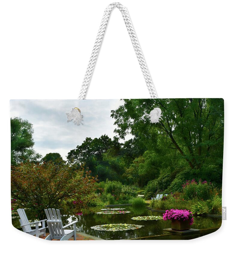 Botanical Beauty Weekender Tote Bag featuring the photograph Botanical Beauty by Yvonne Johnstone