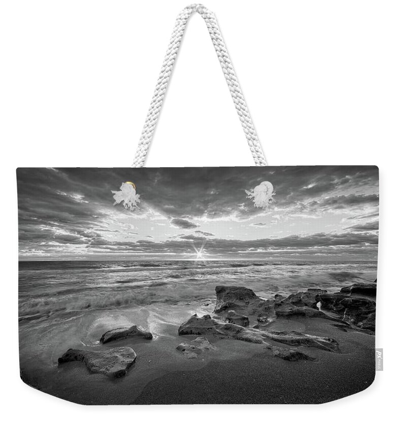 Nature Weekender Tote Bag featuring the photograph Breaking Storm Clouds II by Steve DaPonte