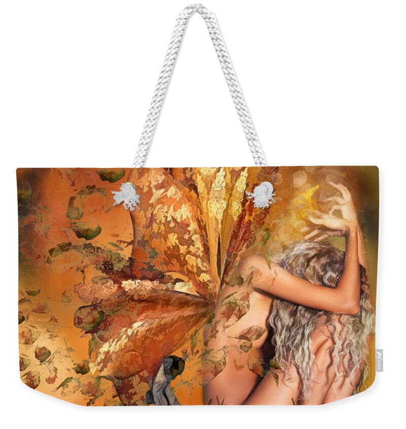 Wind Weekender Tote Bag featuring the photograph Breath Of The Wind by Diana Haronis