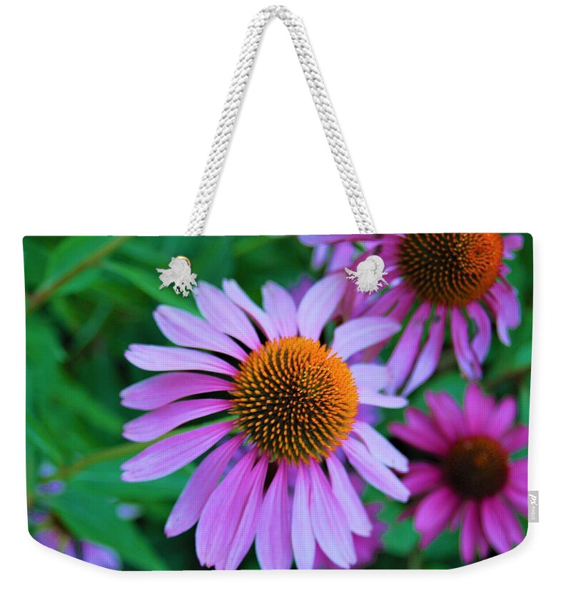 Orange Weekender Tote Bag featuring the photograph Brighten Your Day by James Cousineau