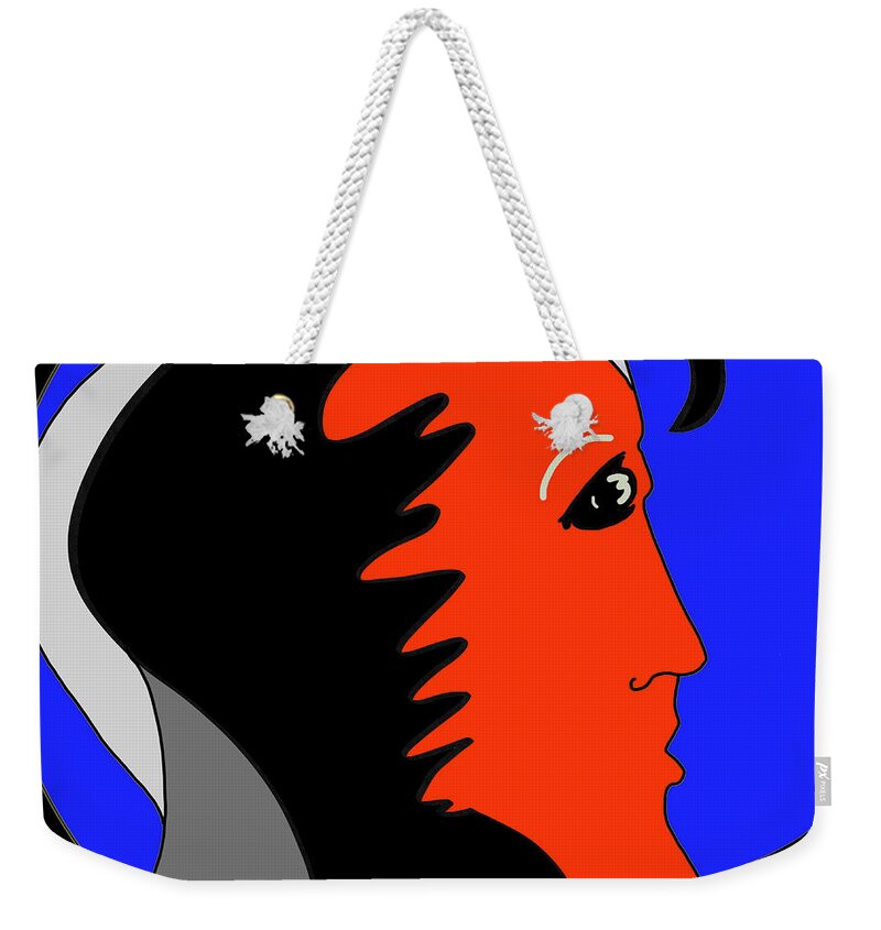 Quiros Weekender Tote Bag featuring the digital art Bubble 2 by Jeffrey Quiros
