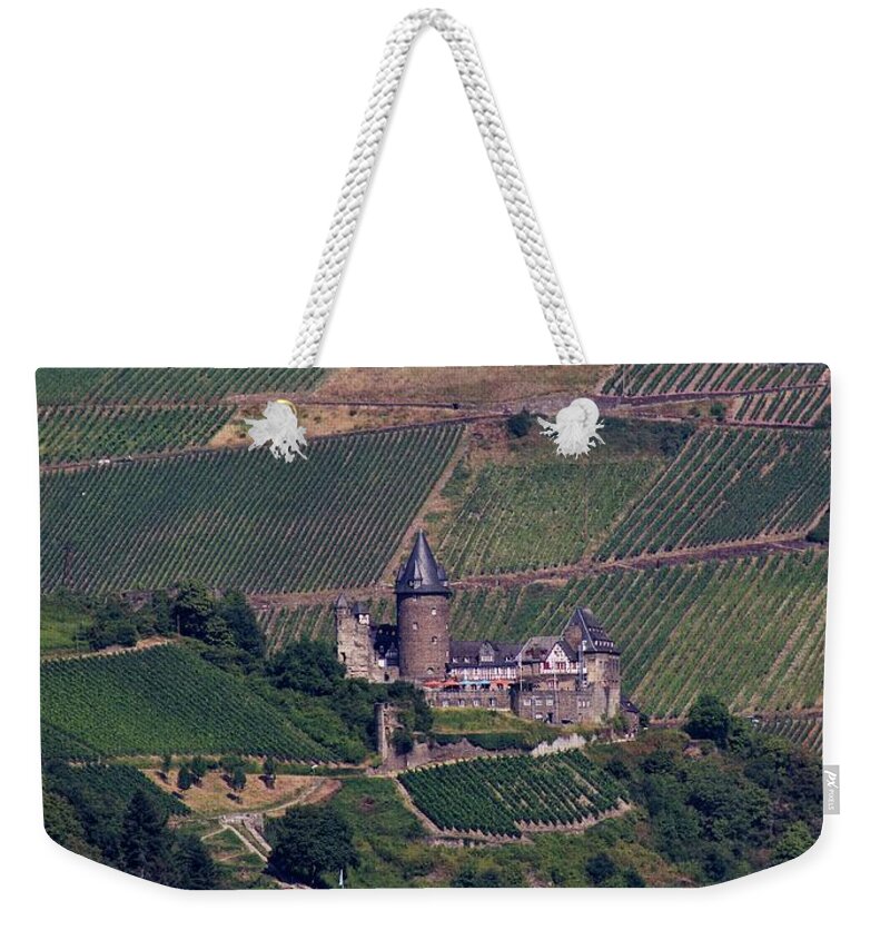 Burg Stahleck Weekender Tote Bag featuring the photograph Burg Stahleck by Yvonne M Smith