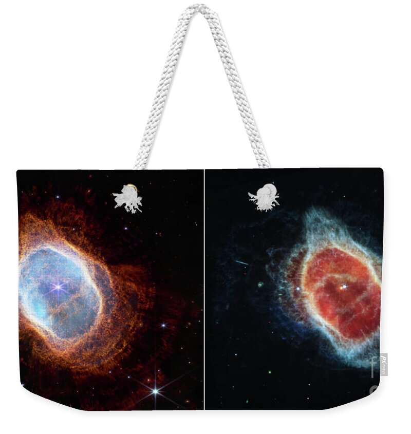Astronomical Weekender Tote Bag featuring the photograph C056/2349 by Science Photo Library