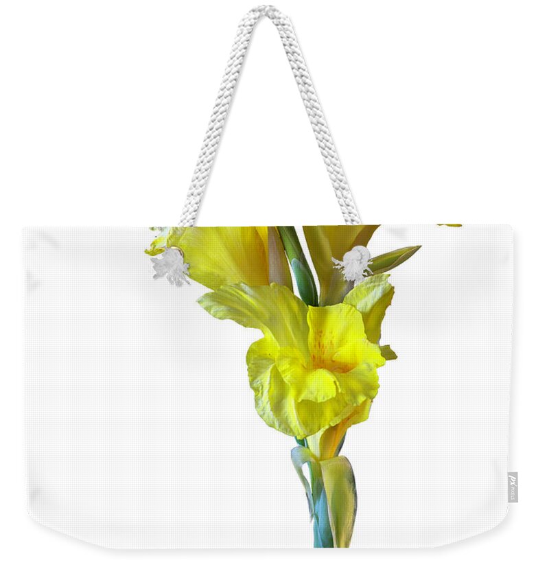 Canna Lily Weekender Tote Bag featuring the photograph Canna Lily 2 by Endre Balogh