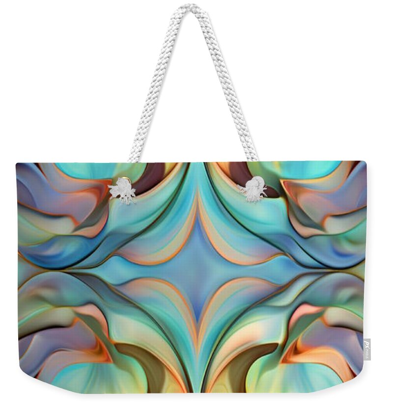  Weekender Tote Bag featuring the digital art Case No 17 by Mark Slauter