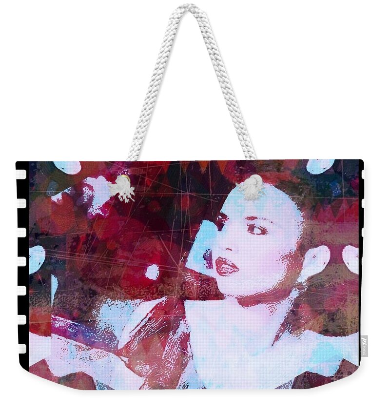 Art Weekender Tote Bag featuring the photograph Caught On Film by Jacqueline Manos