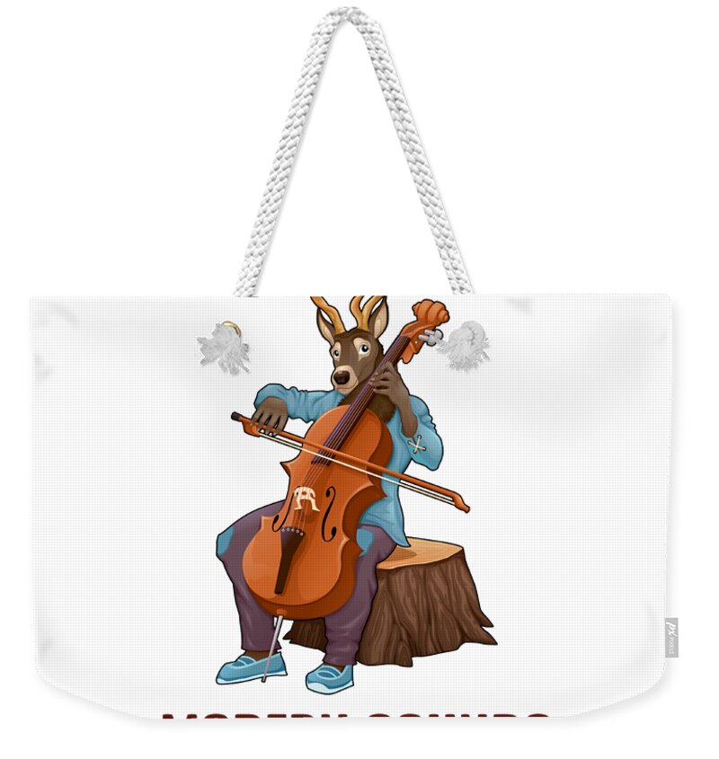 omvendt Ocean dal Cello Lover Gift Music Fan Modern Sound Fanatic Weekender Tote Bag by Jeff  Brassard - Pixels
