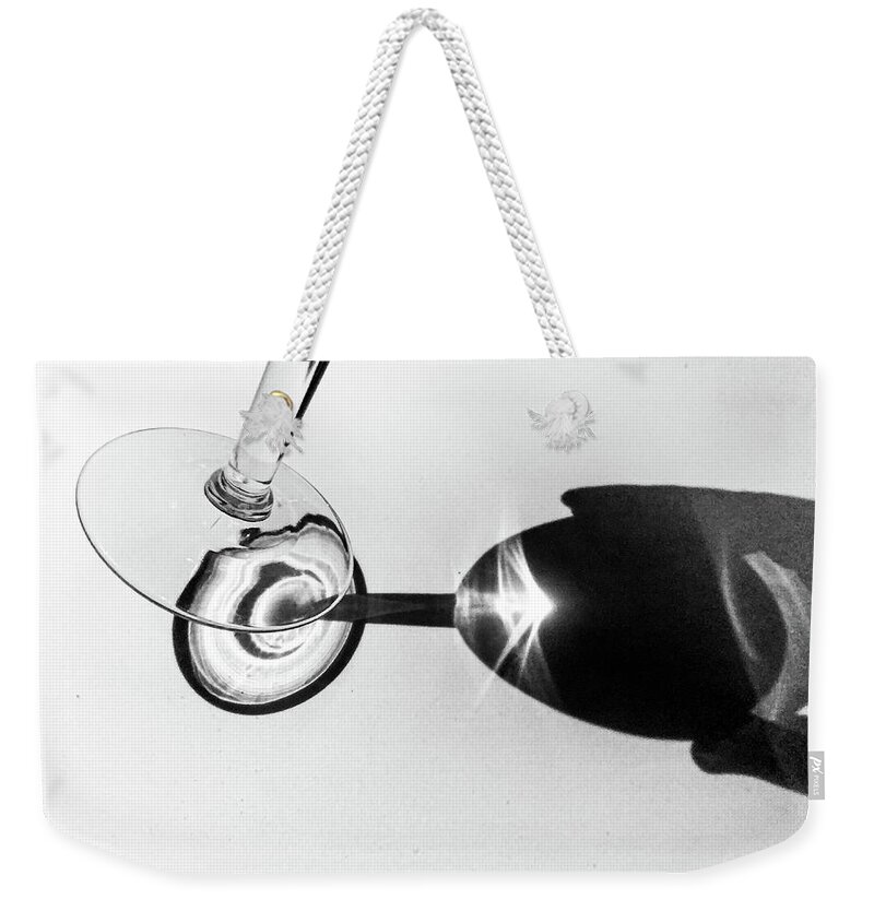 Still Life Weekender Tote Bag featuring the photograph Cheers by Jim Feldman