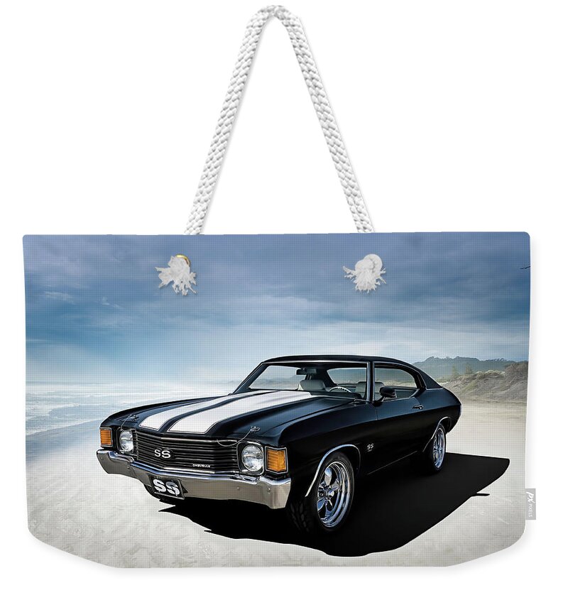 Classic Weekender Tote Bag featuring the digital art Chevelle SS by Douglas Pittman