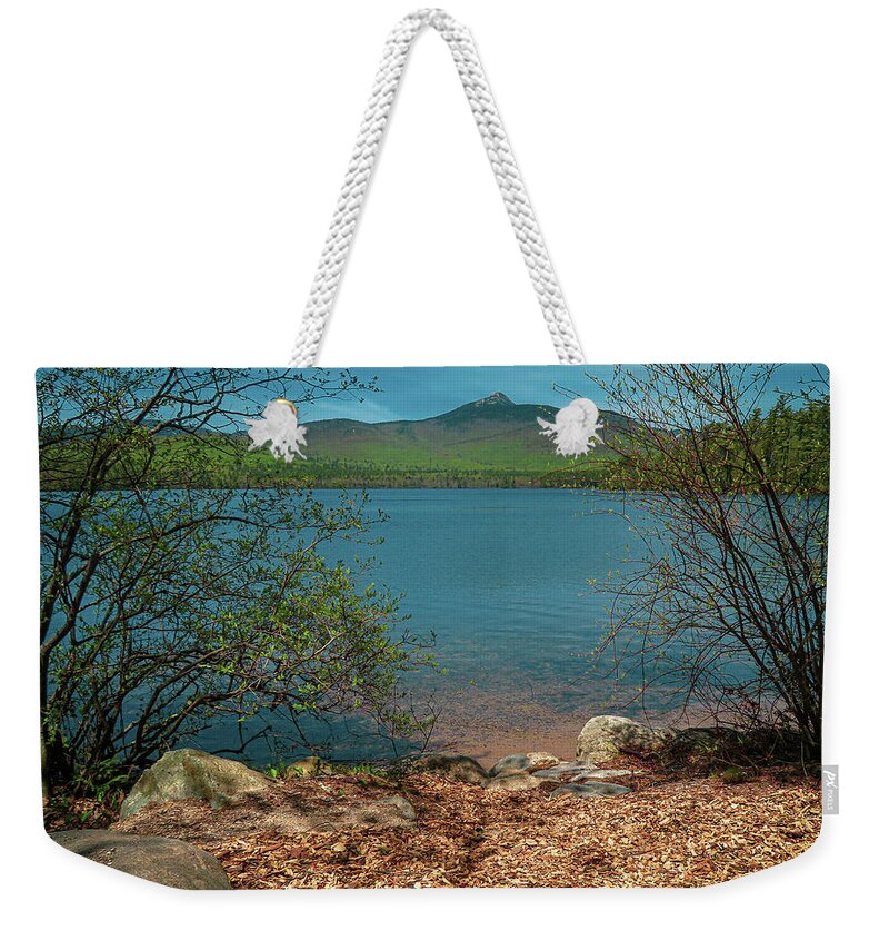 Chocoruainthespringtime Weekender Tote Bag featuring the photograph Chocorua in the Springtime by Vicky Edgerly