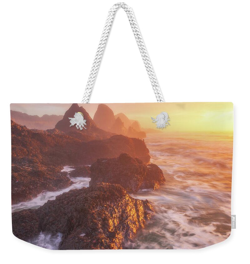 Oregon Weekender Tote Bag featuring the photograph Christmas Magic by Darren White