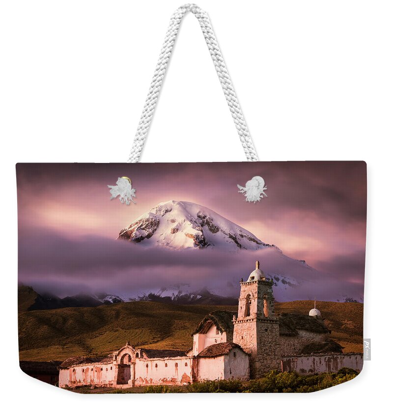 Tomarapi Weekender Tote Bag featuring the photograph Church Tomarapi by Peter Boehringer