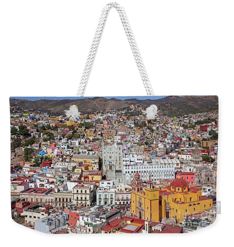 17th Century Weekender Tote Bag featuring the photograph City Guanajuato, Mexico by Arterra Picture Library