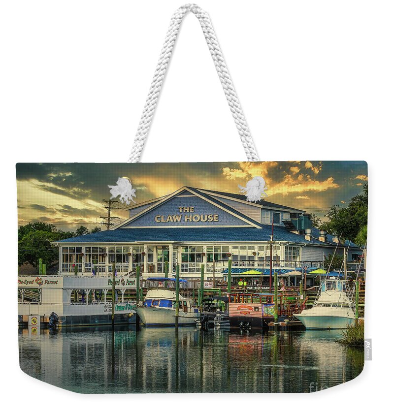 South Carolina Weekender Tote Bag featuring the photograph Claw House by Nick Zelinsky Jr
