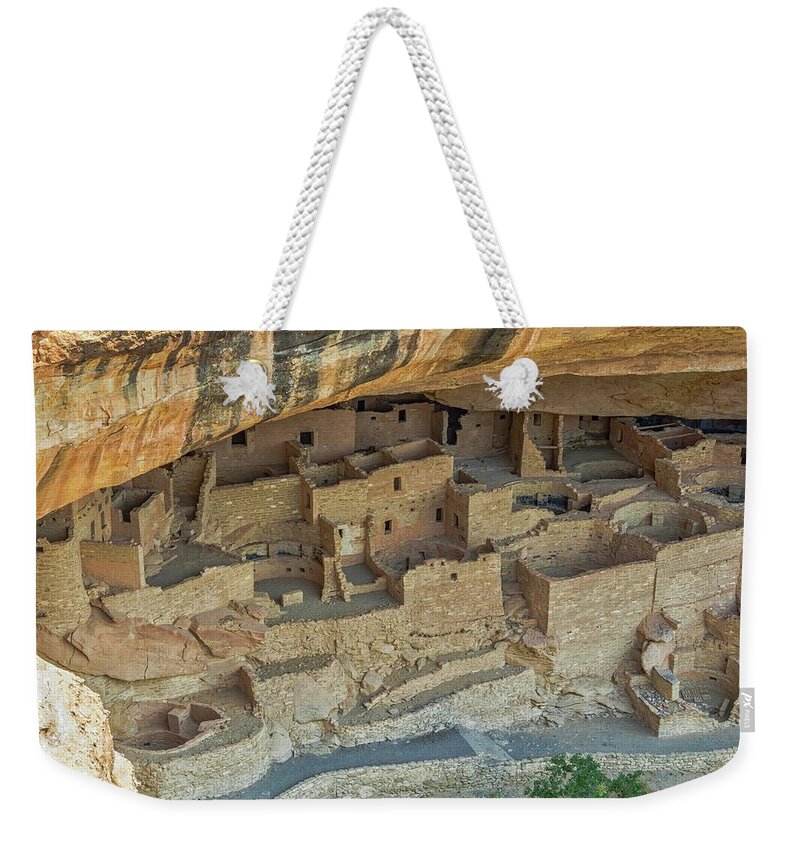 Mesa Verde National Park Weekender Tote Bag featuring the photograph Cliff Palace No. 3 by Marisa Geraghty Photography