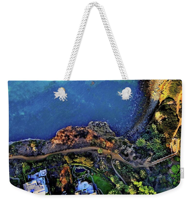 Walk Weekender Tote Bag featuring the photograph Coast Walk Trail - La Jolla by Russ Harris