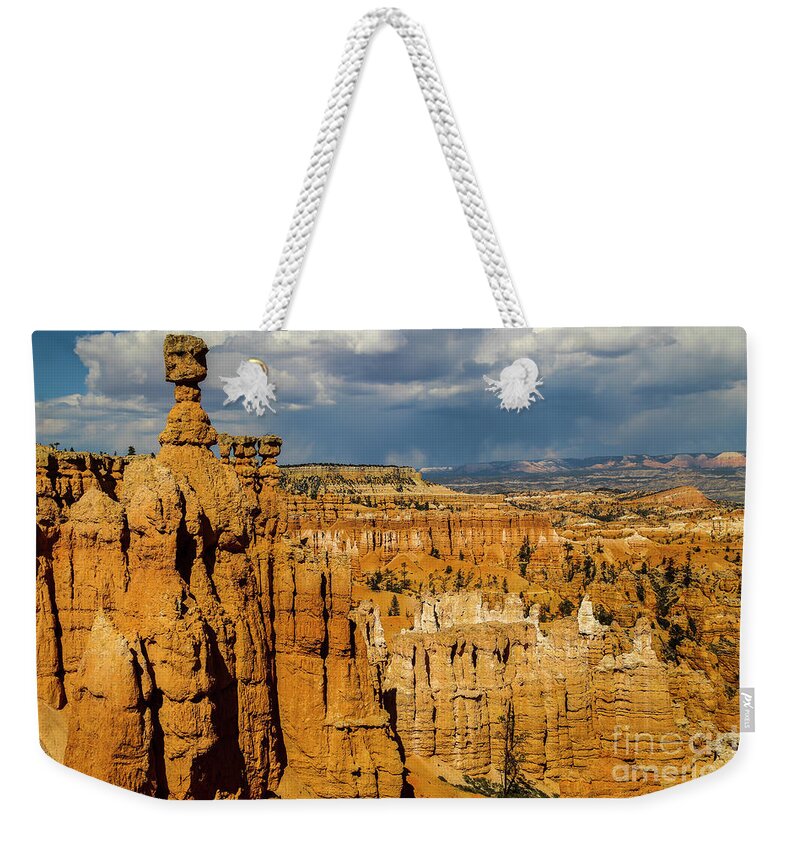 Bryce Canyon Weekender Tote Bag featuring the photograph Colors of Bryce Canyon by Erin Marie Davis
