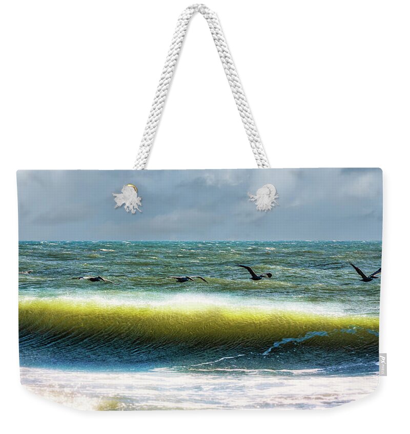 North Carolina Weekender Tote Bag featuring the photograph Conserving Energy by Dan Carmichael