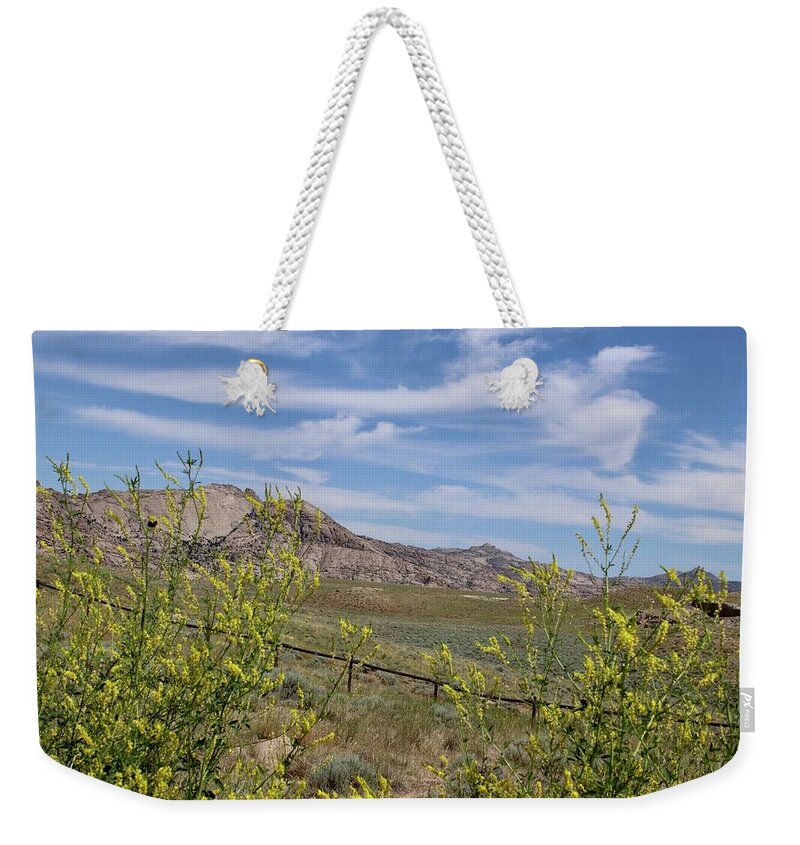Mountains Weekender Tote Bag featuring the photograph Consider the beauty by Yvonne M Smith