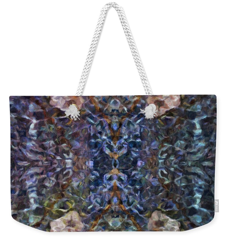  Landscape Weekender Tote Bag featuring the painting Cool Water by Trask Ferrero