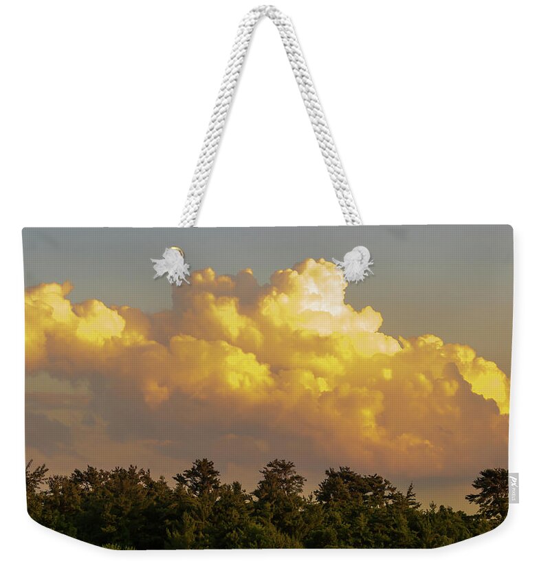 Clouds Weekender Tote Bag featuring the photograph Copper Clouds by David Lee