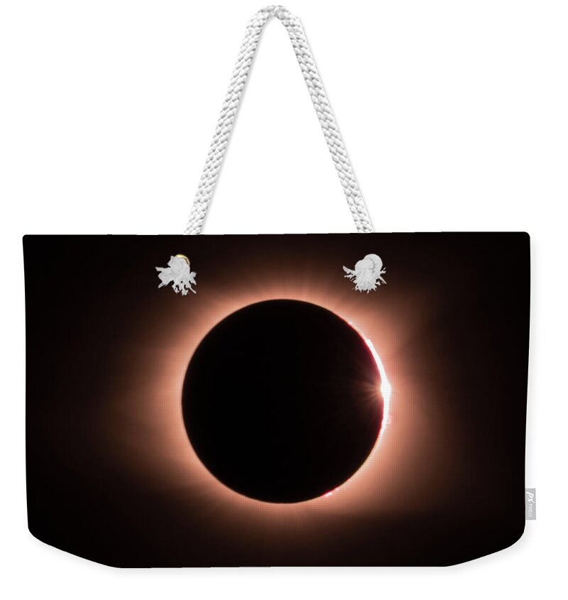 21 August 2017 Weekender Tote Bag featuring the photograph Corona Diamond by Melissa Southern