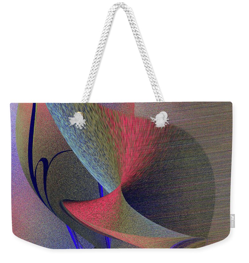 Costume Weekender Tote Bag featuring the digital art Costume Of Consciousness by Leo Symon