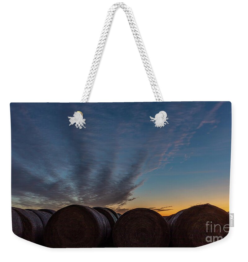 Landscape Weekender Tote Bag featuring the photograph Country Sunrise by Seth Betterly