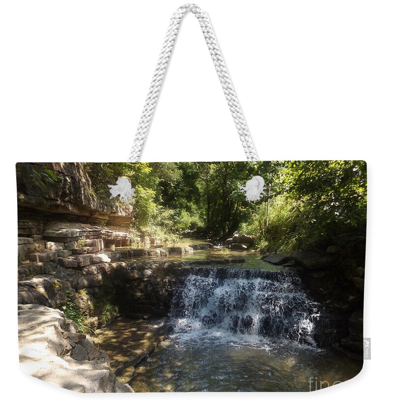 Creek Weekender Tote Bag featuring the photograph Cove Creek 2021 by David Neace CPX