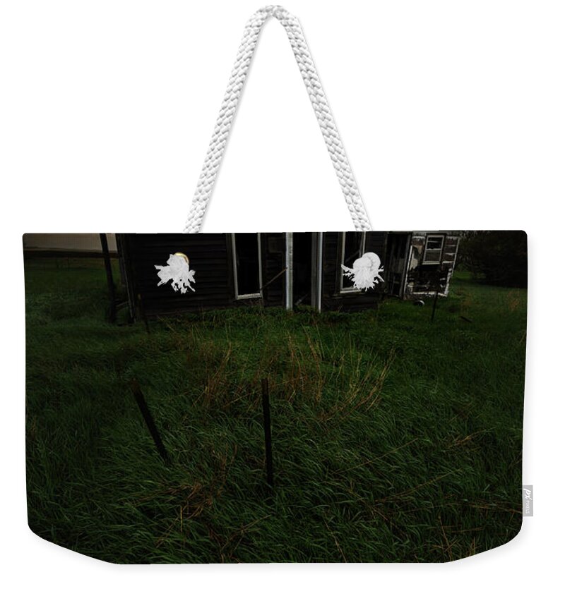 Milky Way Weekender Tote Bag featuring the photograph Crawling in the Dark by Aaron J Groen