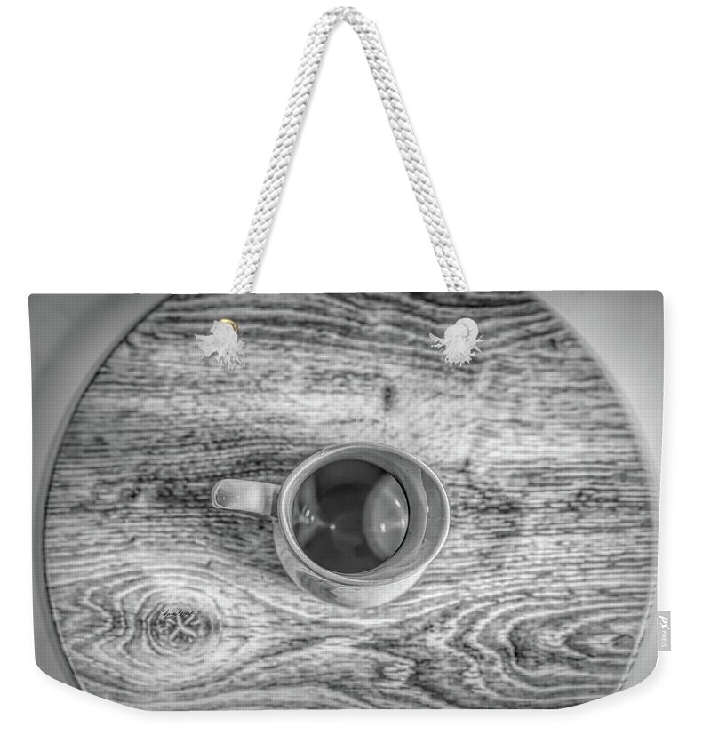 Creamer In The Round Weekender Tote Bag featuring the photograph Creamer in the Round by Sharon Popek